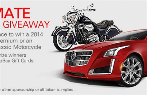 Get on the Road with eBay’s Ultimate Motors Giveaway.
